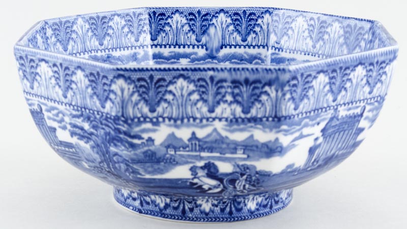 Bowl octagonal c1930